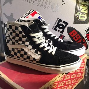 Vans Sk8 Hi Checkerboard